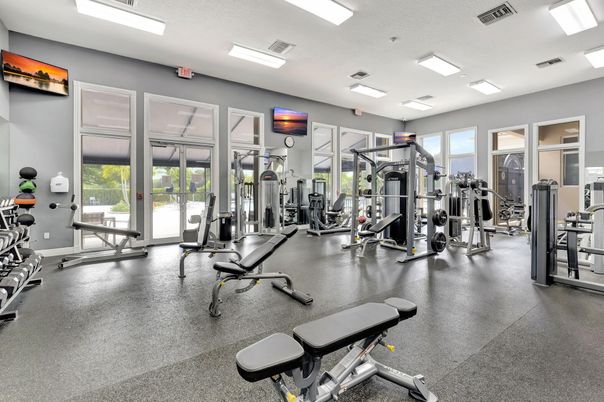 Fitness Equipment, Gym, Interior