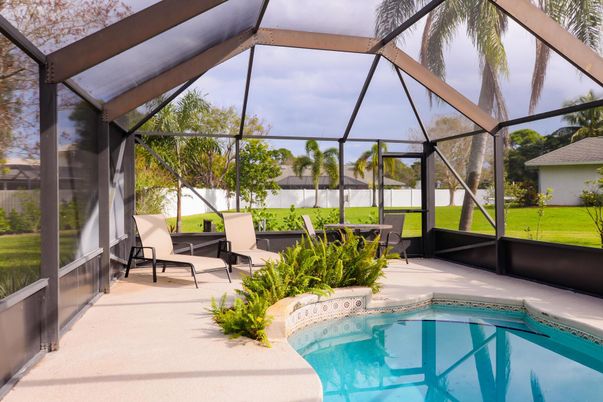 Glass Ceilings, Interior, Pool, Sun Room