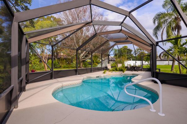 Glass Ceilings, Interior, Pool, Sun Room