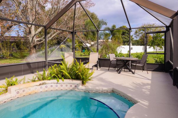 Glass Ceilings, Interior, Pool, Sun Room