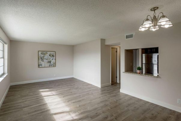 Chandelier, Empty room, Interior, Wood Texture Flooring