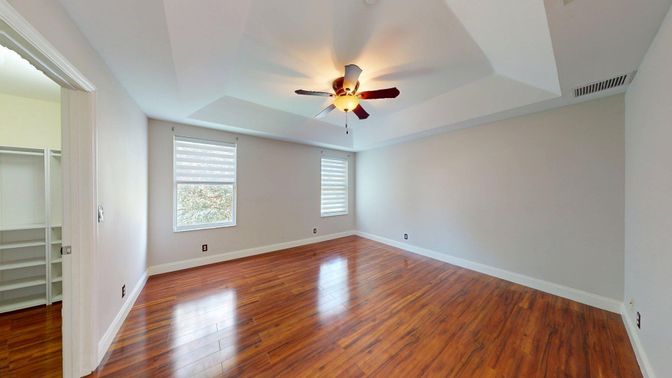 Empty room, Interior, Wood Texture Flooring