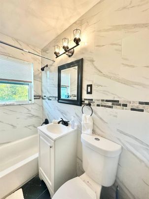 Bathroom, Interior, Marble Walls