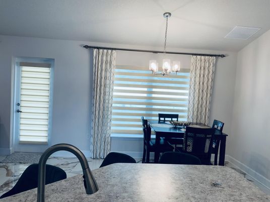 Dining room, Interior, Pendant Lights