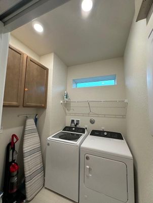 Interior, Recessed Lighting, Utility Closets, Washer