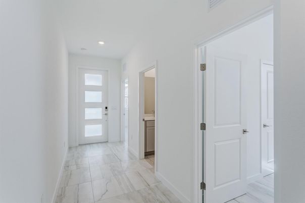 Interior, Marble, Recessed Lighting