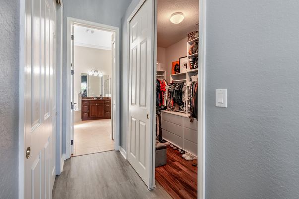 Interior, Walk-in Closets, Wood Texture Flooring