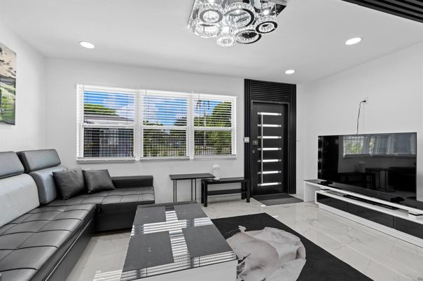 Interior, Living room, Marble, Recessed Lighting