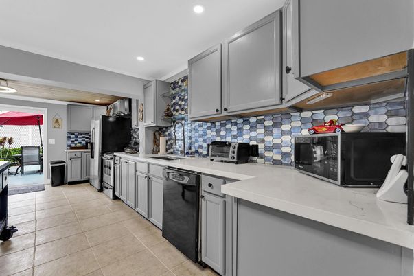 Interior, Kitchen, Recessed Lighting, Stainless Steel Appliances