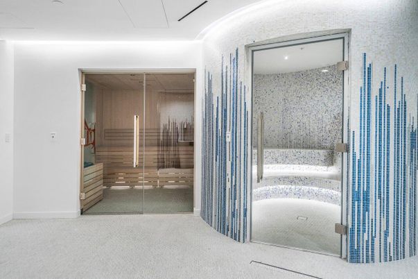 Interior, Recessed Lighting, Sauna Room