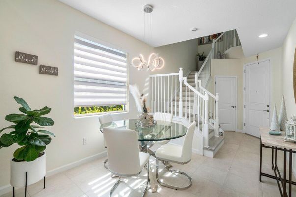Dining room, Interior, Pendant Lights, Recessed Lighting