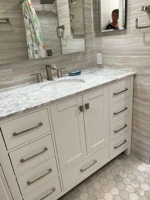 Bathroom, Dual Sink Vanities, Interior