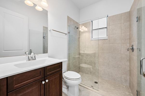 Bathroom, Glass Shower, Interior