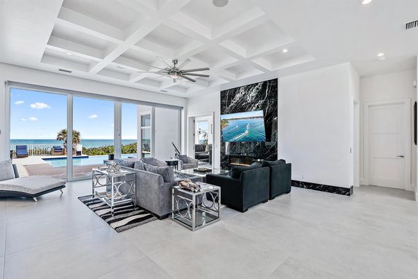 Interior, Living room, Recessed Lighting, Water