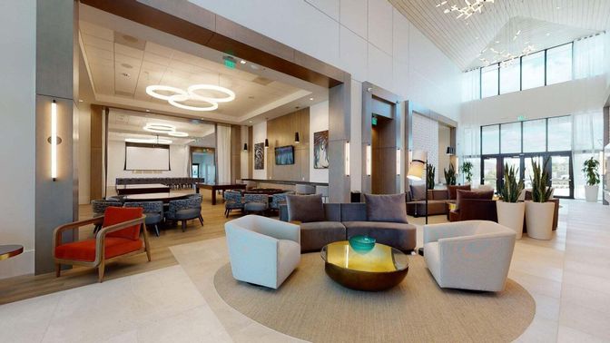 Dining room, Interior, Living room, Pendant Lights, Recessed Lighting