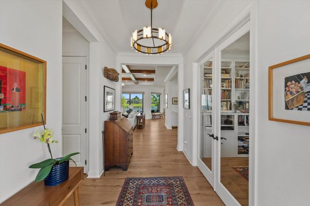 Interior, Pendant Lights, Wood Texture Flooring