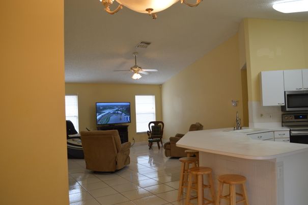 Dining room, Interior, Kitchen, Living room