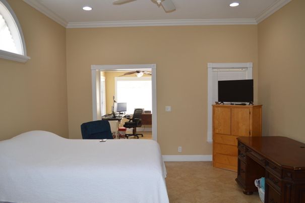 Home Office, Interior, Recessed Lighting