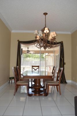 Chandelier, Dining room, Interior
