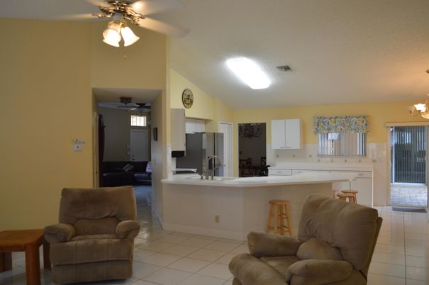 Interior, Kitchen, Living room