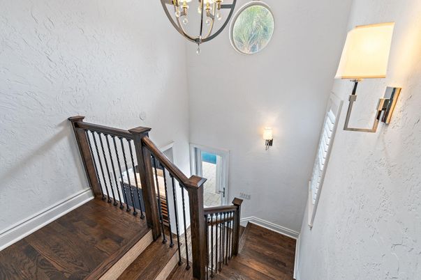 Chandelier, Interior, Wood Texture Flooring