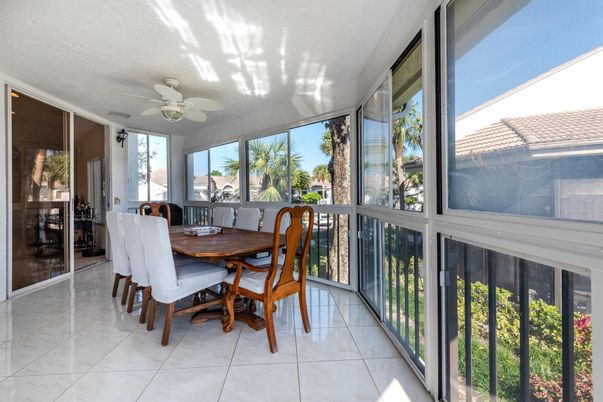 Dining room, Interior, Sun Room