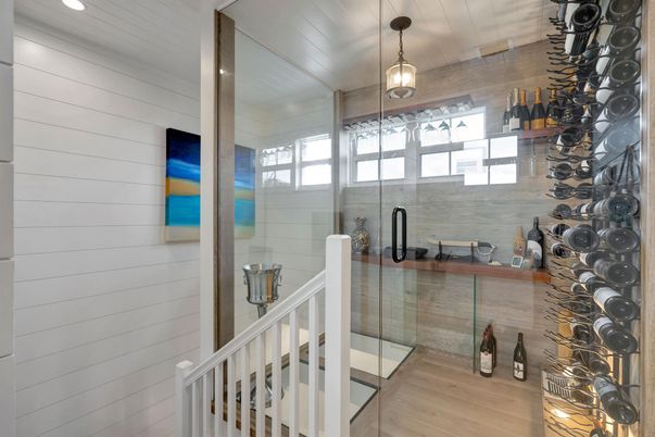 Interior, Pendant Lights, Wine Storage, Wood Texture Flooring