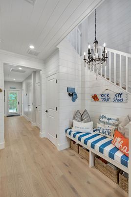 Chandelier, Interior, Recessed Lighting, Wood Texture Flooring
