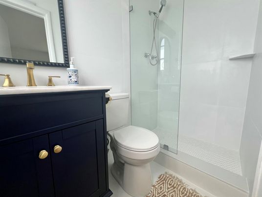 Bathroom, Glass Shower, Interior