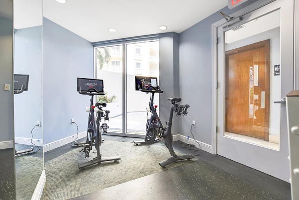 Fitness Equipment, Interior, Recessed Lighting