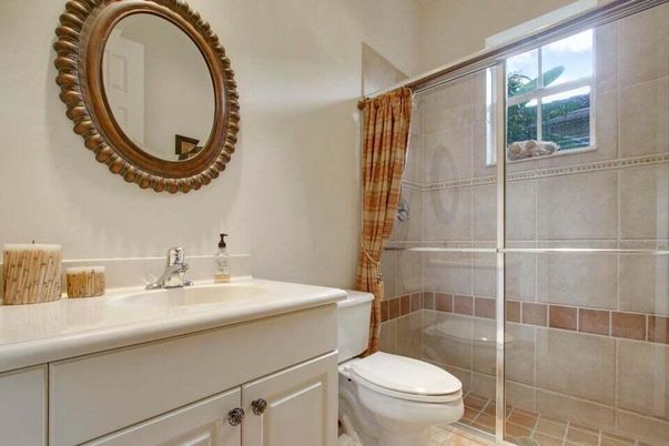 Bathroom, Glass Shower, Interior