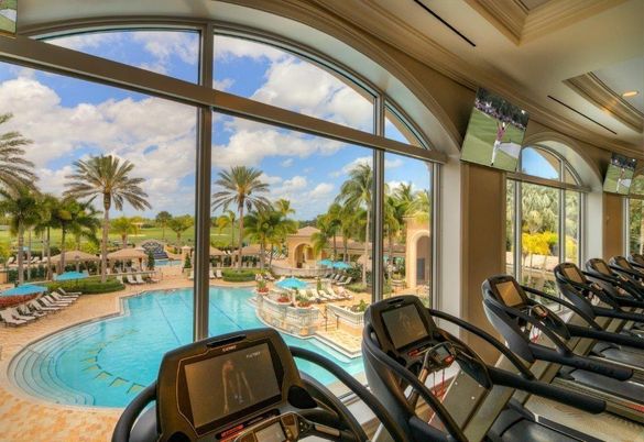 Fitness Equipment, Interior, Pool, Recessed Lighting, Sun Room