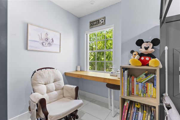 Home Office, Interior, Recessed Lighting