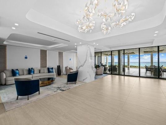 Chandelier, Interior, Living room, Marble Walls, Recessed Lighting, Water