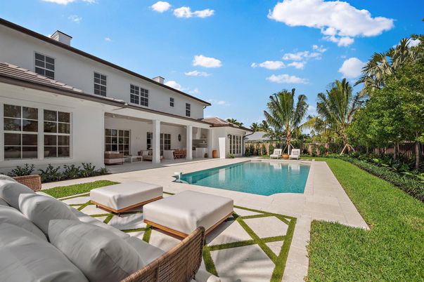 Attached, Backyard, Exterior, Facade, Mediterranean
