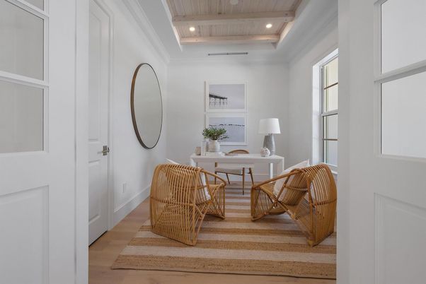 Interior, Recessed Lighting, Wooden Ceilings, Wood Texture Flooring