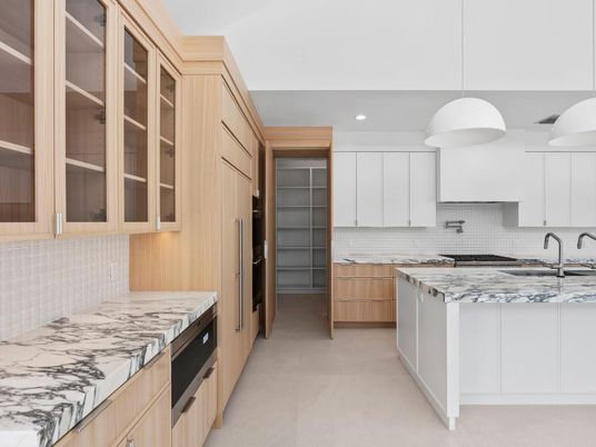 Interior, Kitchen, Pendant Lights, Recessed Lighting
