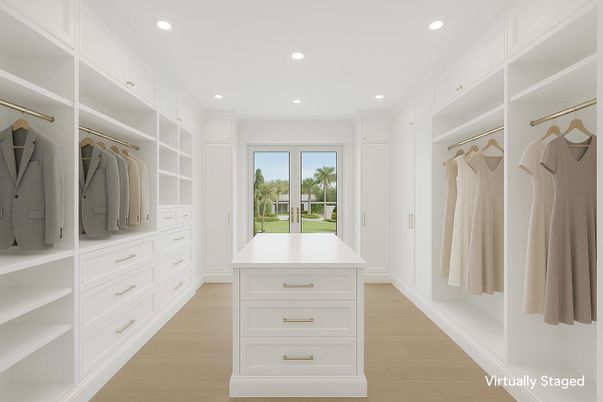 Interior, Recessed Lighting, Walk-in Closets, Wood Texture Flooring