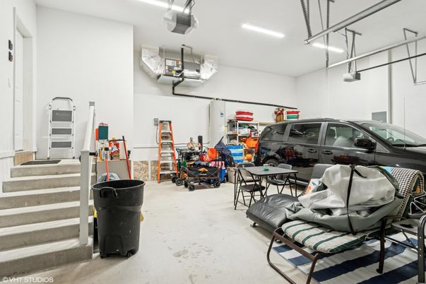 Garage, Interior, Recessed Lighting