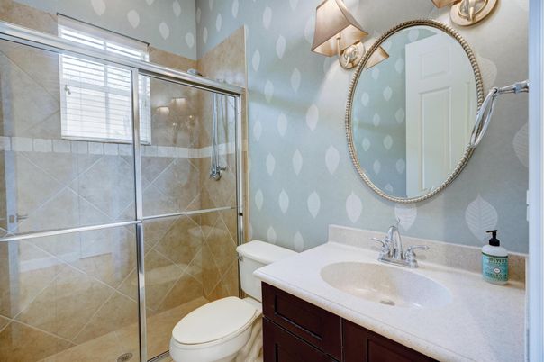 Bathroom, Glass Shower, Interior