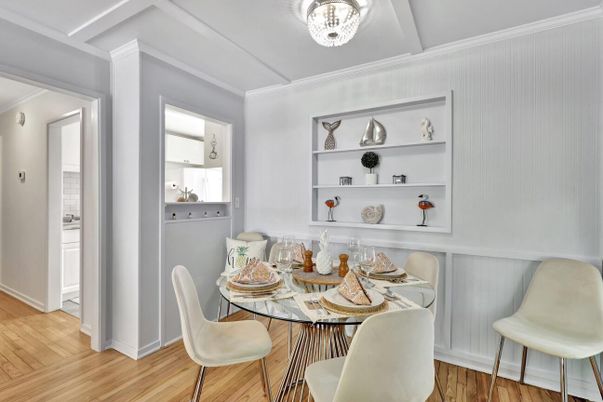 Dining room, Interior, Wood Texture Flooring