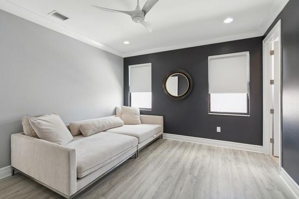 Interior, Recessed Lighting, Wood Texture Flooring