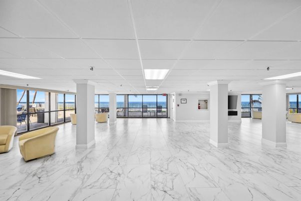 Interior, Marble, Recessed Lighting