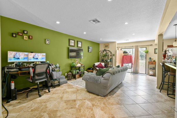Home Office, Interior, Recessed Lighting