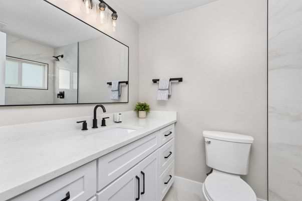 Bathroom, Interior, Marble Walls
