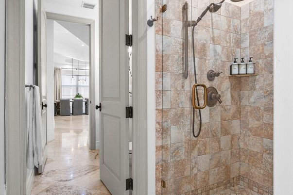 Bathroom, Interior, Stone Walls
