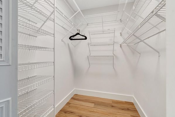 Interior, Walk-in Closets, Wood Texture Flooring