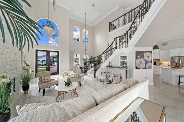Interior, Living room, Pendant Lights