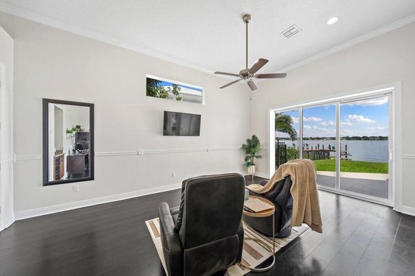 Interior, Recessed Lighting, Water, Wood Texture Flooring