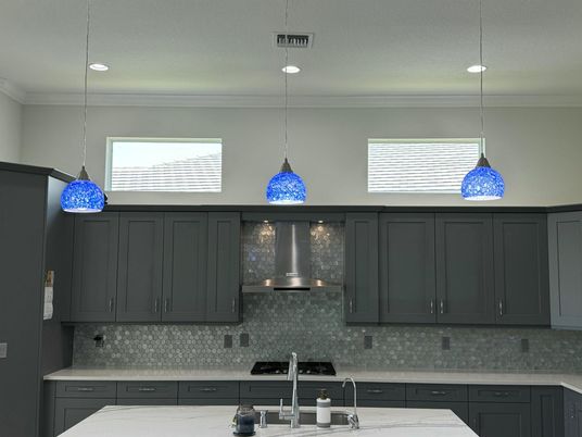 Interior, Kitchen, Pendant Lights, Recessed Lighting
